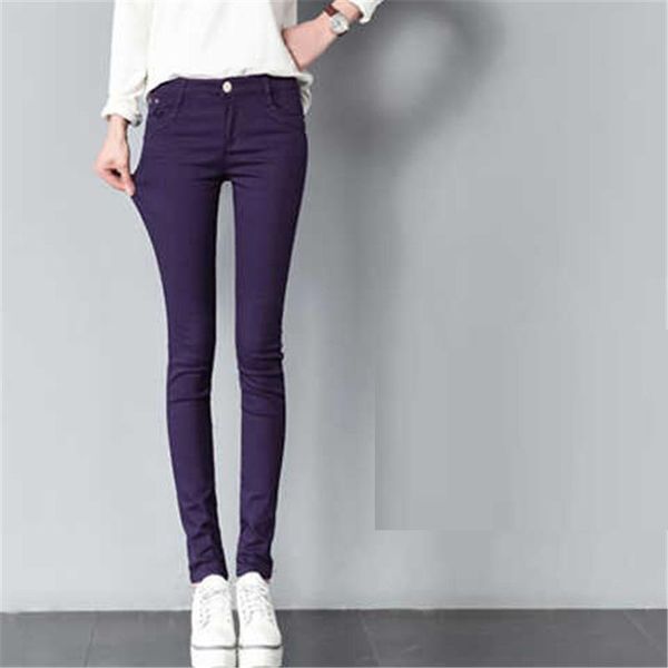 women's casual ol office pencil trousers girls's cute colours slim stretch pants fashion candy jeans & capris, Black;white
women's casual ol office pencil trousers girls's cute colours slim stretch pants fashion candy jeans & capris, Black;white