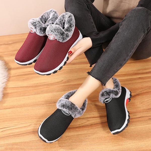 boots 2021 winter ankle women waterproof snow shoes flat casual for plus size, Black
boots 2021 winter ankle women waterproof snow shoes flat casual for plus size, Black