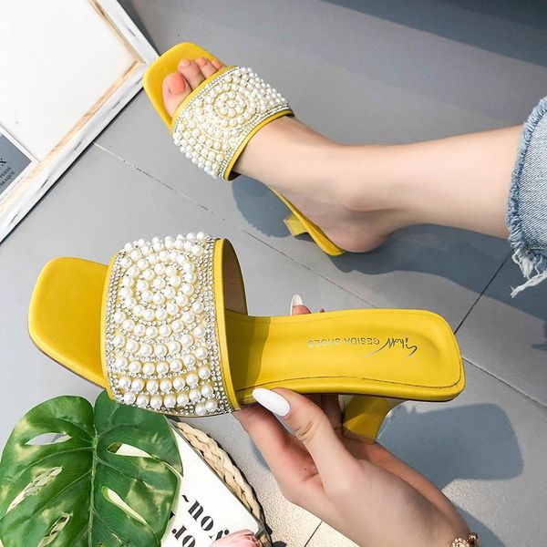 slippers rimocy luxury pearl high heels ladies 2021 fashion string bead party sandals women outdoor casual flip flops woman, Black
slippers rimocy luxury pearl high heels ladies 2021 fashion string bead party sandals women outdoor casual flip flops woman, Black