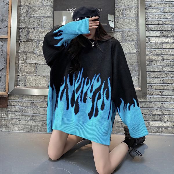 outside wear pullovers in bf knit female autumn wind winter blazer jacket 210429, Black
outside wear pullovers in bf knit female autumn wind winter blazer jacket 210429, Black