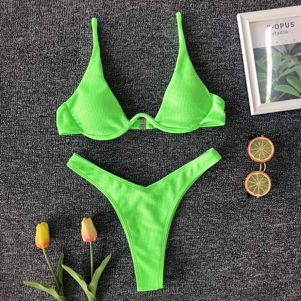 ribbed v ne cut out thong bathing suit high waist swimsuit micro swimwear women brazilian biquini swim beach 5236by air
ribbed v ne cut out thong bathing suit high waist swimsuit micro swimwear women brazilian biquini swim beach 5236by air