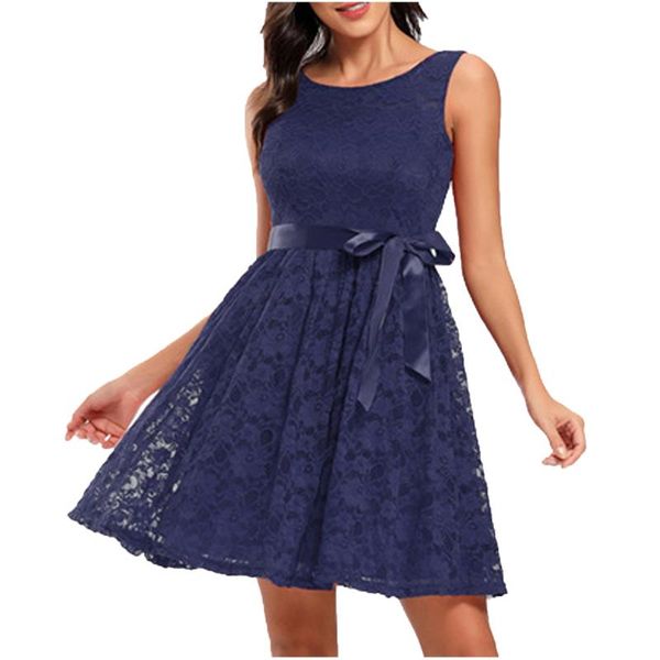 fashion women vintage high waist sleeveless princess dresses floral lace o-neck bow belt party swing dress for ladies #13 casual, Black;gray
fashion women vintage high waist sleeveless princess dresses floral lace o-neck bow belt party swing dress for ladies #13 casual, Black;gray