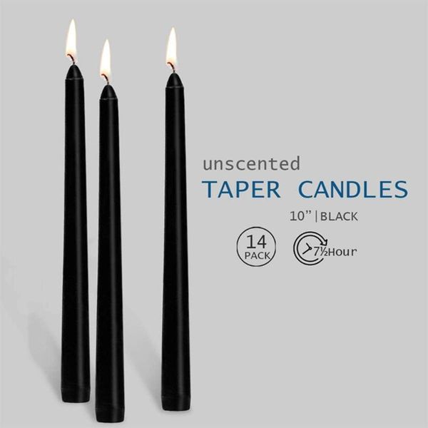 taper candles set of 14 unscented dripless candlesticks 8 hours long burning for l74d
taper candles set of 14 unscented dripless candlesticks 8 hours long burning for l74d