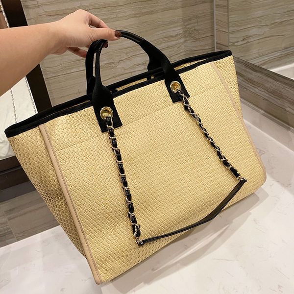 luxurys designers medium bags 38x28cm large capacity beach shopping travel crossbody women shoulder handbags crocheted braided straw raffia
luxurys designers medium bags 38x28cm large capacity beach shopping travel crossbody women shoulder handbags crocheted braided straw raffia