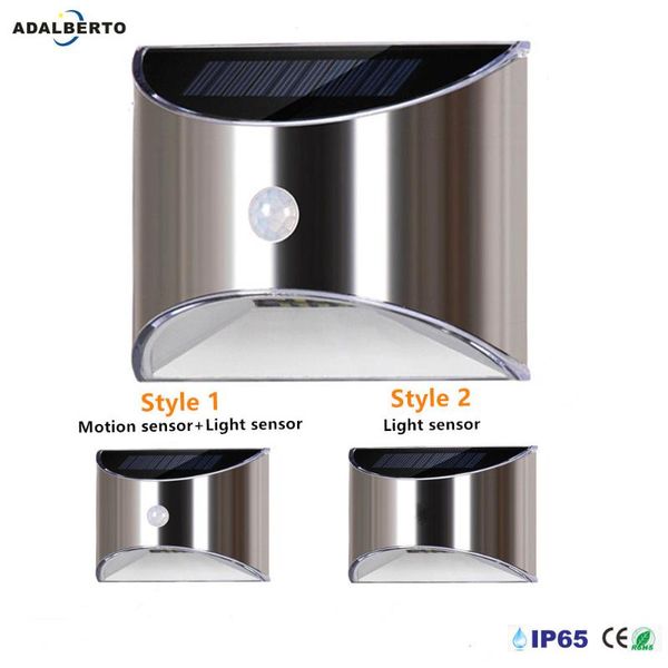 solar lamps led light pir motion sensor waterproof outdoor wall lights stainless steel shell lighting for garden home fence stair
solar lamps led light pir motion sensor waterproof outdoor wall lights stainless steel shell lighting for garden home fence stair