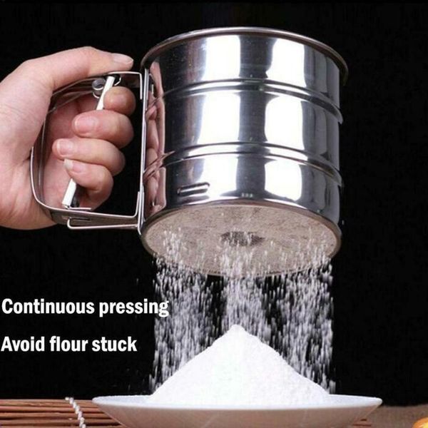 sieve cup powder flour mesh knife cake baking tools pastry for cakes decorating bakeware &
sieve cup powder flour mesh knife cake baking tools pastry for cakes decorating bakeware &