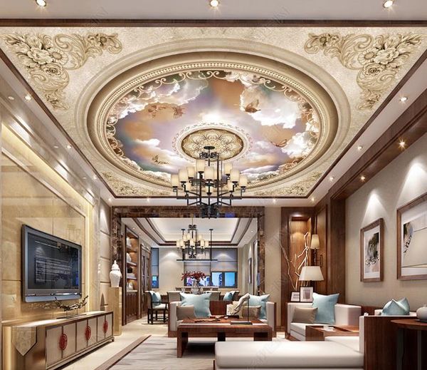 wallpapers custom ceiling wallpaper 3d murals el living room european auspicious clouds retro fresco background
wallpapers custom ceiling wallpaper 3d murals el living room european auspicious clouds retro fresco background