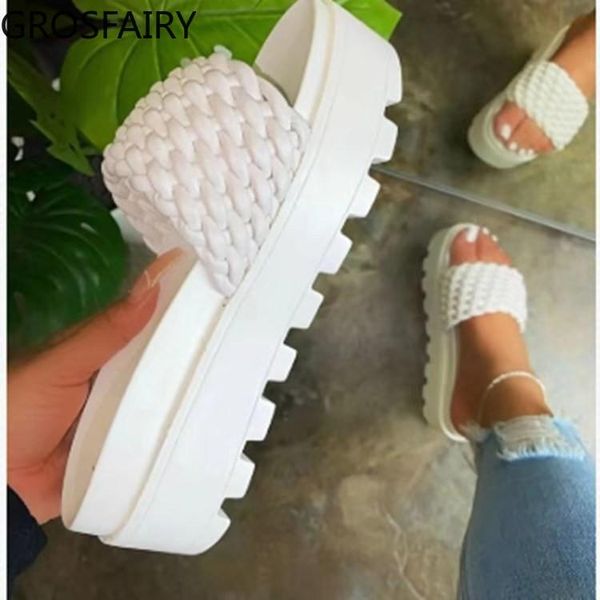 slippers women's slippers, large size, thick-soled sandals and beach shoes, woven thickened, 2021, Black
slippers women's slippers, large size, thick-soled sandals and beach shoes, woven thickened, 2021, Black