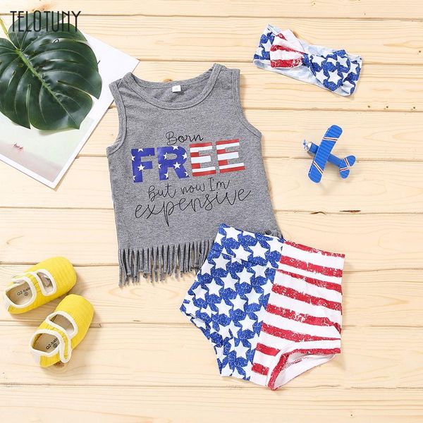clothing sets infant baby girls 4th-of-july stars tassel vest t shirt shorts headbands outfits, White
clothing sets infant baby girls 4th-of-july stars tassel vest t shirt shorts headbands outfits, White