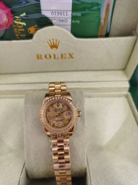 with original box papers luxury women watch lady size 26mm date girl sapphire diamond bezel glass wristwatch automatic mechanical movement w, Slivery;brown
with original box papers luxury women watch lady size 26mm date girl sapphire diamond bezel glass wristwatch automatic mechanical movement w, Slivery;brown