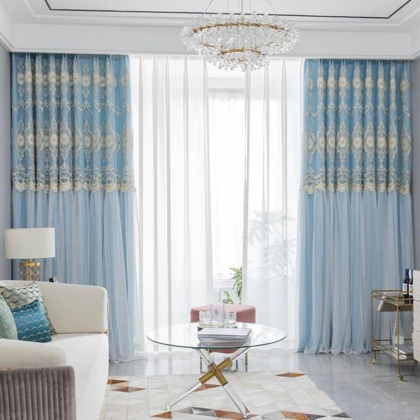 european embroidered double-layer grey blackout curtains luxury embossed curtain for living room bedroom jk136d & drapes
european embroidered double-layer grey blackout curtains luxury embossed curtain for living room bedroom jk136d & drapes