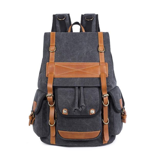 backpack canvas lapleisure rucksack travel school bag| and cotton |all-purpose for men, women,bookbags
backpack canvas lapleisure rucksack travel school bag| and cotton |all-purpose for men, women,bookbags