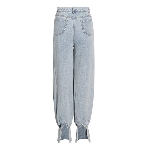 jeans casual loose jeans for women high waist patchwork pocket denim solid trouser female fashion clothing spring, Blue
jeans casual loose jeans for women high waist patchwork pocket denim solid trouser female fashion clothing spring, Blue