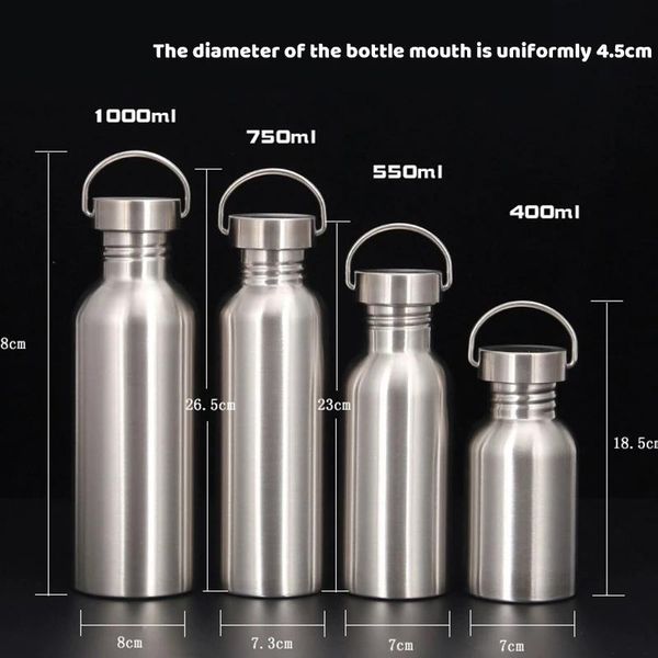 stainless steel water bottle sport for travel portable cycling cup outdoor drinking bottles drinkware 1000ml
stainless steel water bottle sport for travel portable cycling cup outdoor drinking bottles drinkware 1000ml
