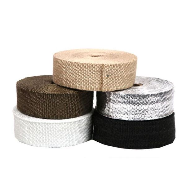 motorcycle exhaust system 5cm*5m roll fiberglass heat shield header pipe wrap tape thermal protection insulat
motorcycle exhaust system 5cm*5m roll fiberglass heat shield header pipe wrap tape thermal protection insulat