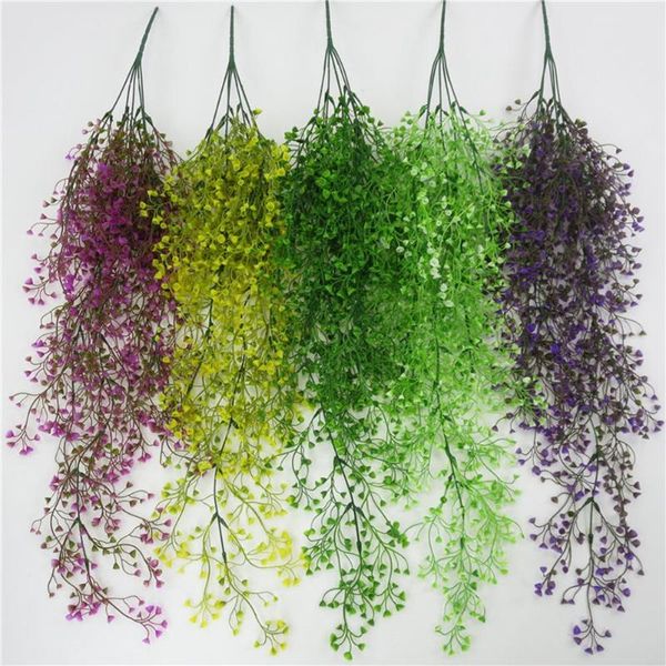 decorative flowers & wreaths artificial flower vine hanging garland plant fake lavender white green twigs home garden wedding decor
decorative flowers & wreaths artificial flower vine hanging garland plant fake lavender white green twigs home garden wedding decor