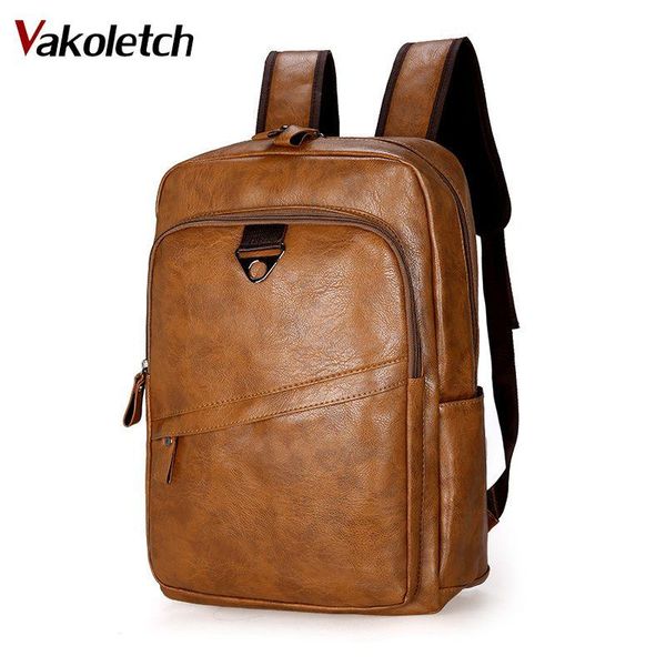 backpack man large capacity teenager male mochila lapbackpacks fashion men waterproof pu leather travel bag kl684
backpack man large capacity teenager male mochila lapbackpacks fashion men waterproof pu leather travel bag kl684