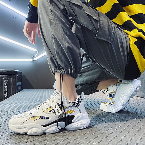 2021 spring fashion men sports shoes rubber height increasing damping breathable comfortable outdoor lace-up jogging shoes
2021 spring fashion men sports shoes rubber height increasing damping breathable comfortable outdoor lace-up jogging shoes