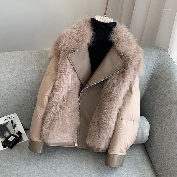 women's fur & faux imitation coat 2021 winter mink cashmere loose medium length splicing thickened integrated cotton clothes, Black
women's fur & faux imitation coat 2021 winter mink cashmere loose medium length splicing thickened integrated cotton clothes, Black
