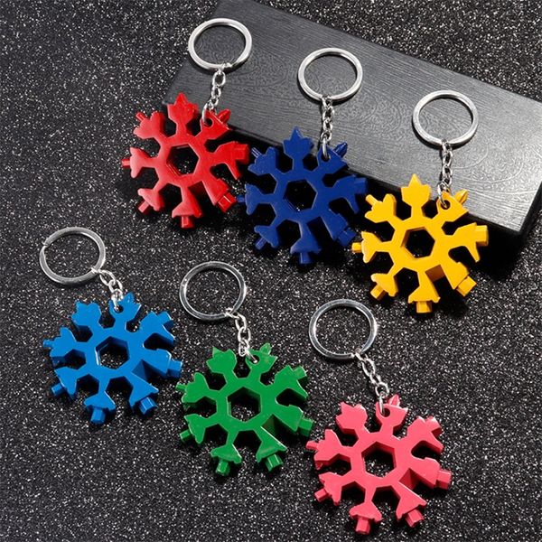 new key chain stainless steel bottle opener key rings snowflake shape screwdriver hex wrench keychains 18 in 1 gadget spanner, Silver
new key chain stainless steel bottle opener key rings snowflake shape screwdriver hex wrench keychains 18 in 1 gadget spanner, Silver