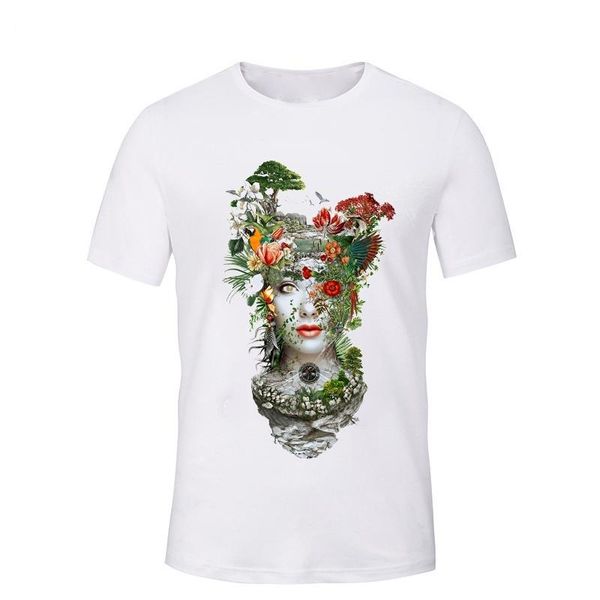 men's t-shirts summer t-shirt flower sculpture print fashion harajuku short sleeve oversized daily handsome wear, White;black
men's t-shirts summer t-shirt flower sculpture print fashion harajuku short sleeve oversized daily handsome wear, White;black
