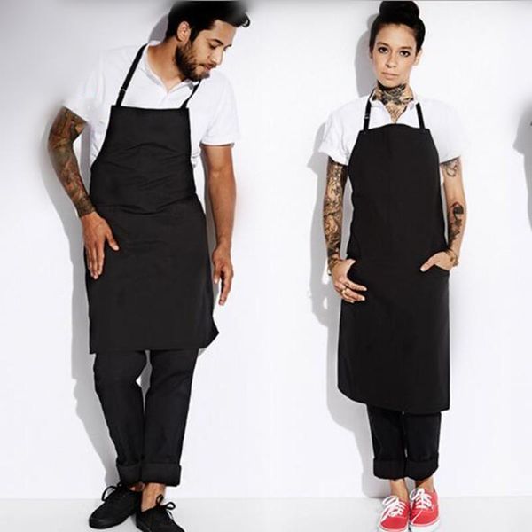 aprons black color 83x74cm polyester classic design work apron kitchen with pocket couples
aprons black color 83x74cm polyester classic design work apron kitchen with pocket couples