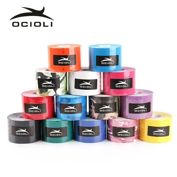 elbow & knee pads 5m * 5cm muscle bandage tape wrist sports protective gear lap elastic adhesive stickers, Black;gray 
elbow & knee pads 5m * 5cm muscle bandage tape wrist sports protective gear lap elastic adhesive stickers, Black;gray