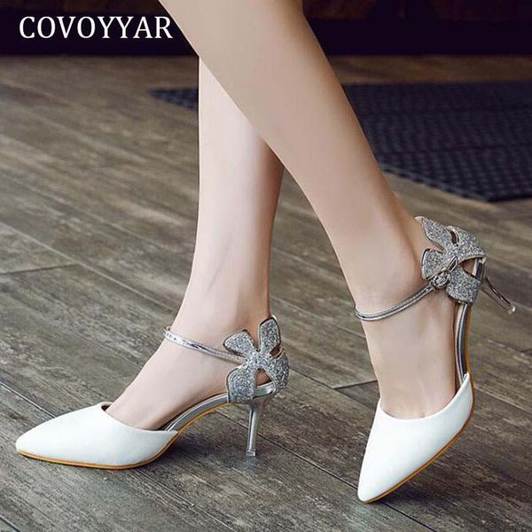 dress shoes covoyyar spring women high heels elegant ankle strap lady pumps party wedding silver pointed toe stilettos whh216, Black
dress shoes covoyyar spring women high heels elegant ankle strap lady pumps party wedding silver pointed toe stilettos whh216, Black