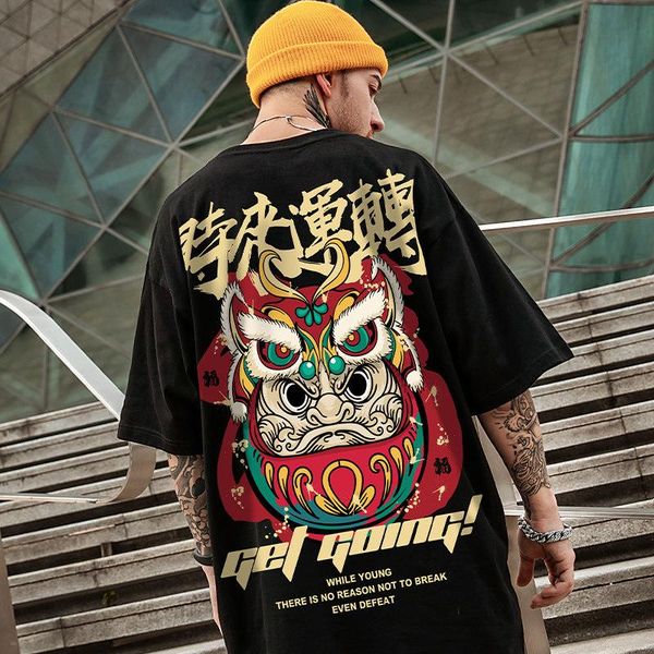 men's t-shirts 2021 chinese style lucky printed short sleeve tshirts summer hip hop casual cotton tees streetwear o-neck, White;black
men's t-shirts 2021 chinese style lucky printed short sleeve tshirts summer hip hop casual cotton tees streetwear o-neck, White;black