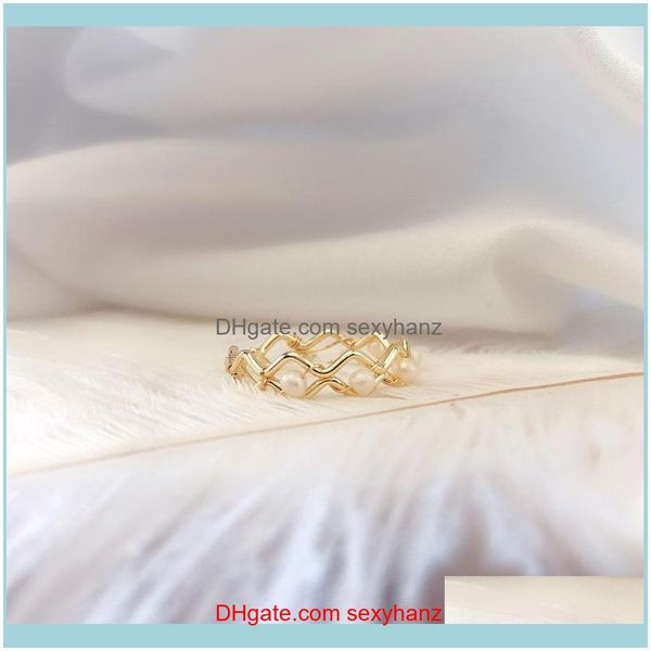 jewelryall-match temperament jewelry handmade ring pearl personalized fashion simple cluster rings drop delivery 2021 qmnyl, Golden;silver
jewelryall-match temperament jewelry handmade ring pearl personalized fashion simple cluster rings drop delivery 2021 qmnyl, Golden;silver