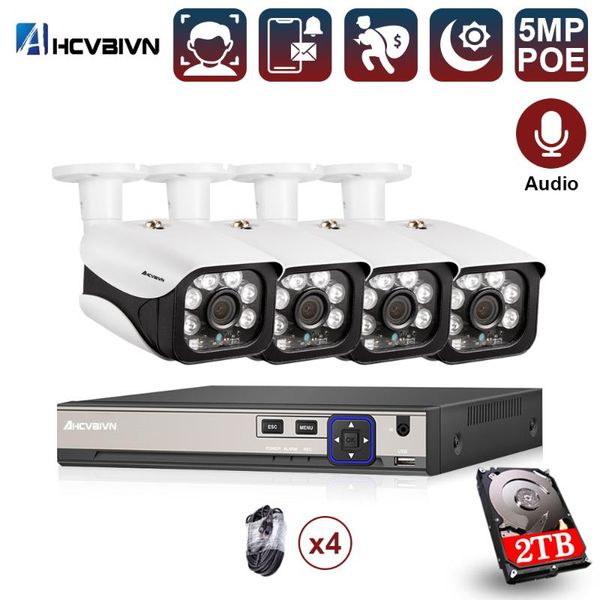 h.265 4ch 5mp cctv camera system wireless poe nvr kit outdoor waterproof audio ip security surveillance kits
h.265 4ch 5mp cctv camera system wireless poe nvr kit outdoor waterproof audio ip security surveillance kits
