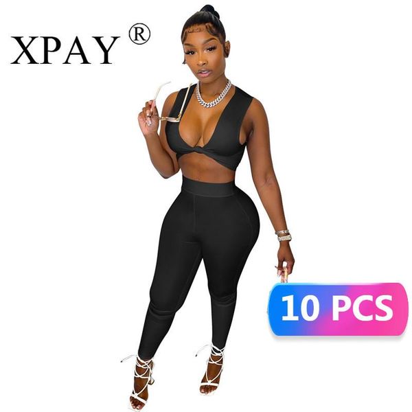 women's two piece pants wholesale items pant suits for women set outfits sleeveless crop and bodycon sportsuit bulk lots x7208, White
women's two piece pants wholesale items pant suits for women set outfits sleeveless crop and bodycon sportsuit bulk lots x7208, White