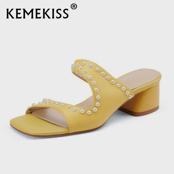 sandals kemekiss size 33-40 women string beads thick heel shoes summer fashion party fomen footwear, Black
sandals kemekiss size 33-40 women string beads thick heel shoes summer fashion party fomen footwear, Black