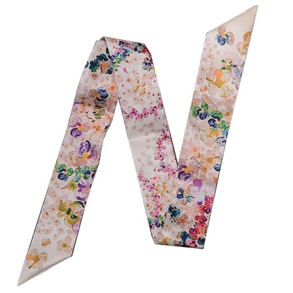 scarves chaxiaoa colorful oil painting pansy style scarf women silk bag hair skinny 2021 femme headband, Blue;gray
scarves chaxiaoa colorful oil painting pansy style scarf women silk bag hair skinny 2021 femme headband, Blue;gray