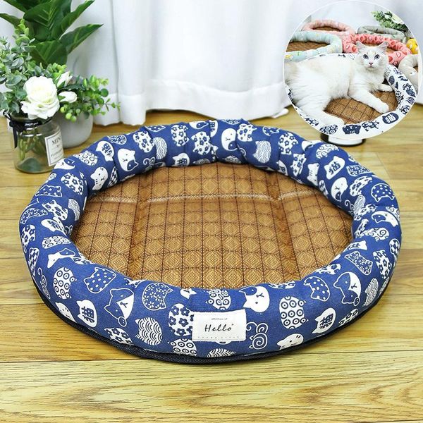 cat beds & furniture summer bed round cool soft ice cushion pad dog sleeping mats pet kennel for small large dogs cats cold silk
cat beds & furniture summer bed round cool soft ice cushion pad dog sleeping mats pet kennel for small large dogs cats cold silk