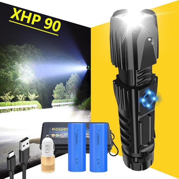super bright xhp90.2 led xlamp tactical waterproof torch smart chip control with bottom attack cone usb rechargeable flashlights torches
super bright xhp90.2 led xlamp tactical waterproof torch smart chip control with bottom attack cone usb rechargeable flashlights torches