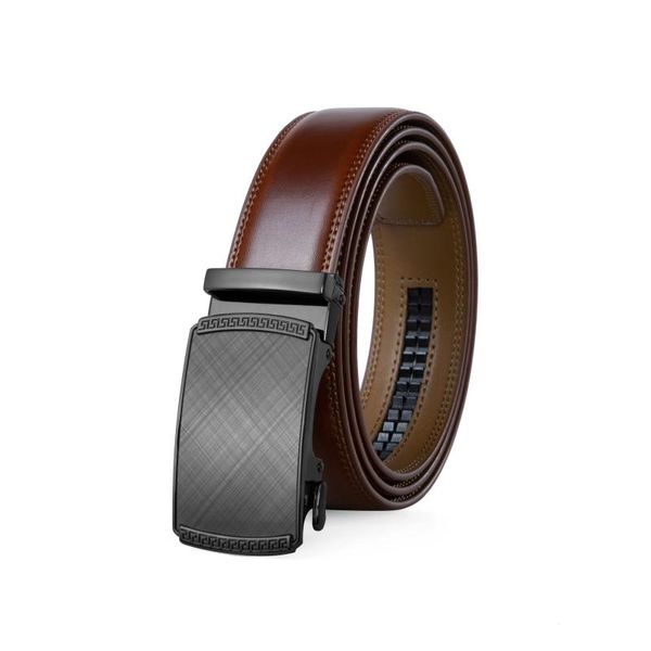 belts automatic buckle men's belt, fashion leisure leather belt, Black;brown 
belts automatic buckle men's belt, fashion leisure leather belt, Black;brown