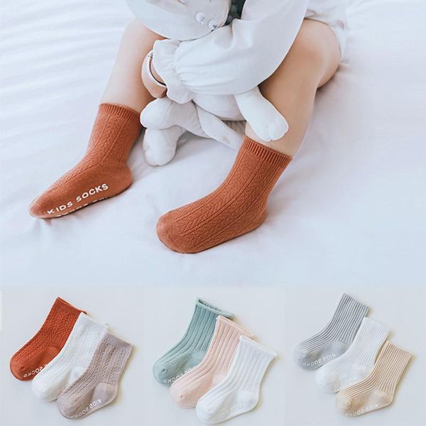 socks 3 pairs/lot children's solid striped boy girl non-slip born baby cotton infant floor, Pink;yellow
socks 3 pairs/lot children's solid striped boy girl non-slip born baby cotton infant floor, Pink;yellow