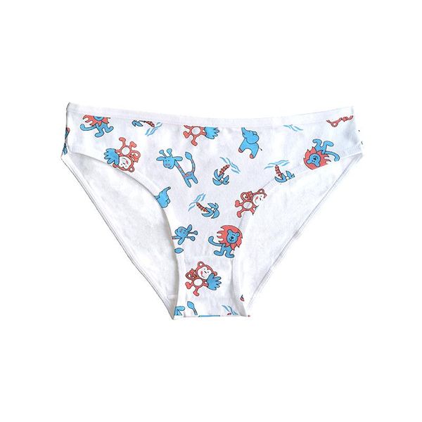 women's panties cute little lion girl child cotton briefs, Black;pink 
women's panties cute little lion girl child cotton briefs, Black;pink