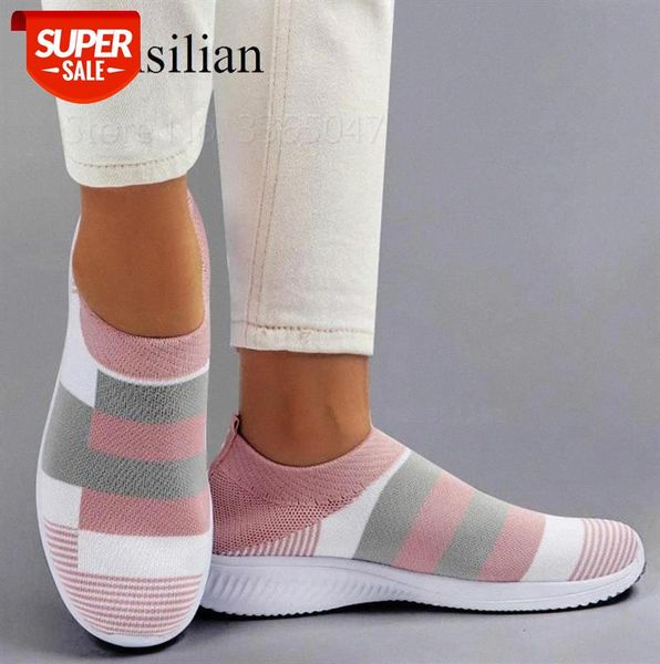 Women Sneakers Shoes Woman Striped Sock Sneakers Slip On Knitted Vulcanized Shoes Causal Trainers Zapatillas Mujer Deportiva #ea4X
Women Sneakers Shoes Woman Striped Sock Sneakers Slip On Knitted Vulcanized Shoes Causal Trainers Zapatillas Mujer Deportiva #ea4X