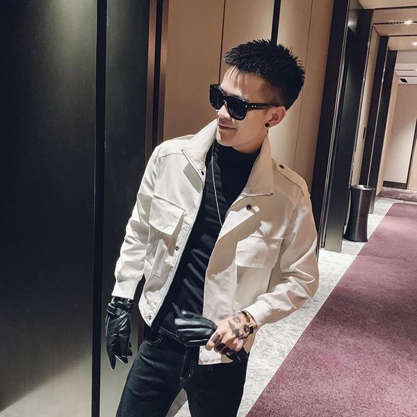 spring autumn jacket fashion korean style streetwear bomber men pilot vintage erkekler ceket mens clothing di50jk men's jackets, Black;brown
spring autumn jacket fashion korean style streetwear bomber men pilot vintage erkekler ceket mens clothing di50jk men's jackets, Black;brown