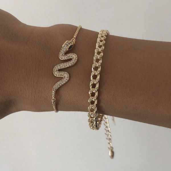 bangle ywzixln boho gegraveerd geometrie chain leuke crystal snak armband accessoires cadeau voor vrouwen groothandel b008, Black
bangle ywzixln boho gegraveerd geometrie chain leuke crystal snak armband accessoires cadeau voor vrouwen groothandel b008, Black