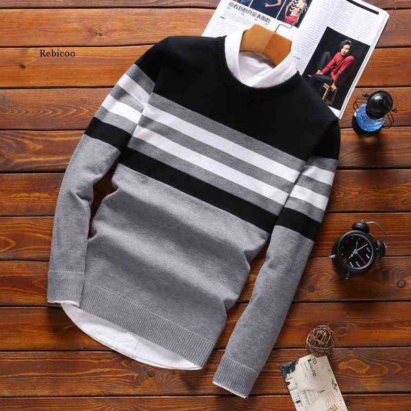 men's knitted warm cotton crew neck sweater, casual, brand, large 5xl, White;black
men's knitted warm cotton crew neck sweater, casual, brand, large 5xl, White;black