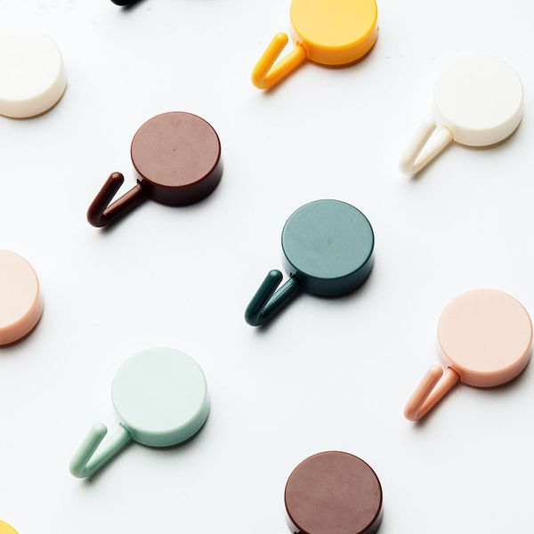 solid color plastic hook for wall door small punching without trace nail clothes 10 pcs pack 122889
solid color plastic hook for wall door small punching without trace nail clothes 10 pcs pack 122889