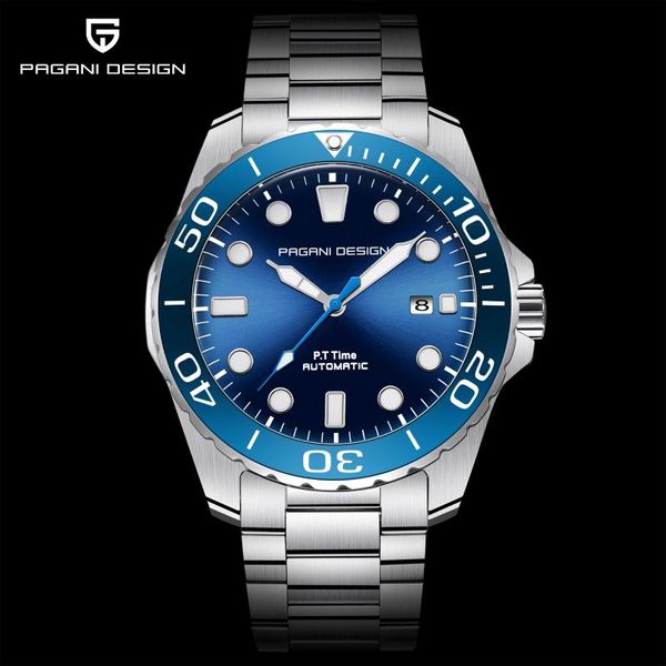 wristwatches pagani design 1632 men`s watch seagull 2813 movt automatic mechanical watches p.t time wristwatch men luminous relogio masculin, Slivery;brown
wristwatches pagani design 1632 men`s watch seagull 2813 movt automatic mechanical watches p.t time wristwatch men luminous relogio masculin, Slivery;brown