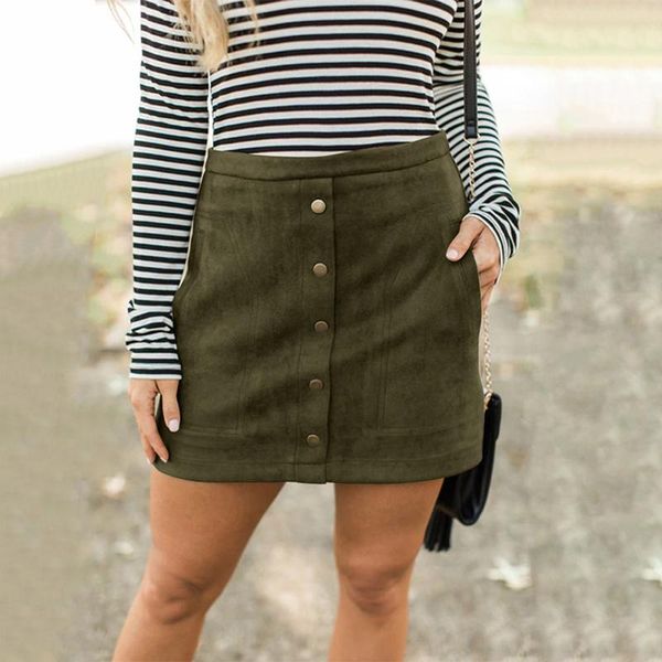 skirts solid color short skirt women trendy pocket breasted decoration charm temperament casual autumn wholesale, Black
skirts solid color short skirt women trendy pocket breasted decoration charm temperament casual autumn wholesale, Black