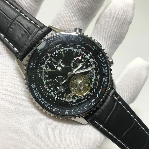 wristwatches skeleton automatic mechanical watch black dial a quality sea stainless steel master luminous, Slivery;brown
wristwatches skeleton automatic mechanical watch black dial a quality sea stainless steel master luminous, Slivery;brown