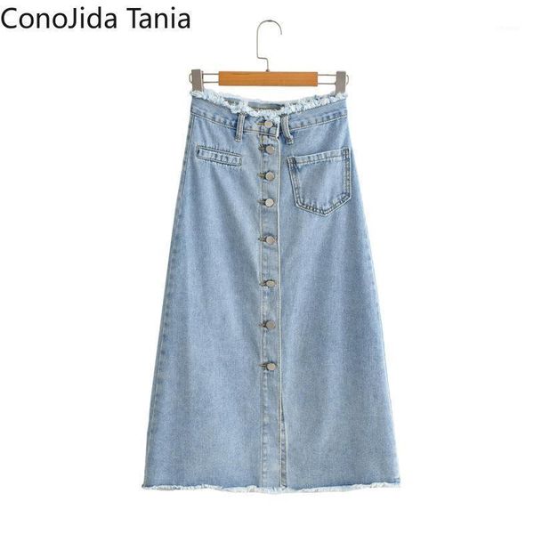 skirts korean women's summer 2021 high-waisted single-breasted casual denim a-line skirt with rough edges, Black
skirts korean women's summer 2021 high-waisted single-breasted casual denim a-line skirt with rough edges, Black