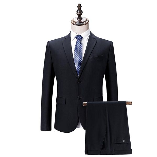 men's suits & blazers men breasted 2021 latest design navy blue button groom wedding costume 2 pieces (jacket+pants), White;black
men's suits & blazers men breasted 2021 latest design navy blue button groom wedding costume 2 pieces (jacket+pants), White;black