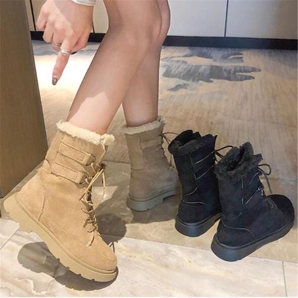boots winter warm fur ankle female plush velvet thick snow botas korean version heel women's lace up cotton shoes black apricot
boots winter warm fur ankle female plush velvet thick snow botas korean version heel women's lace up cotton shoes black apricot